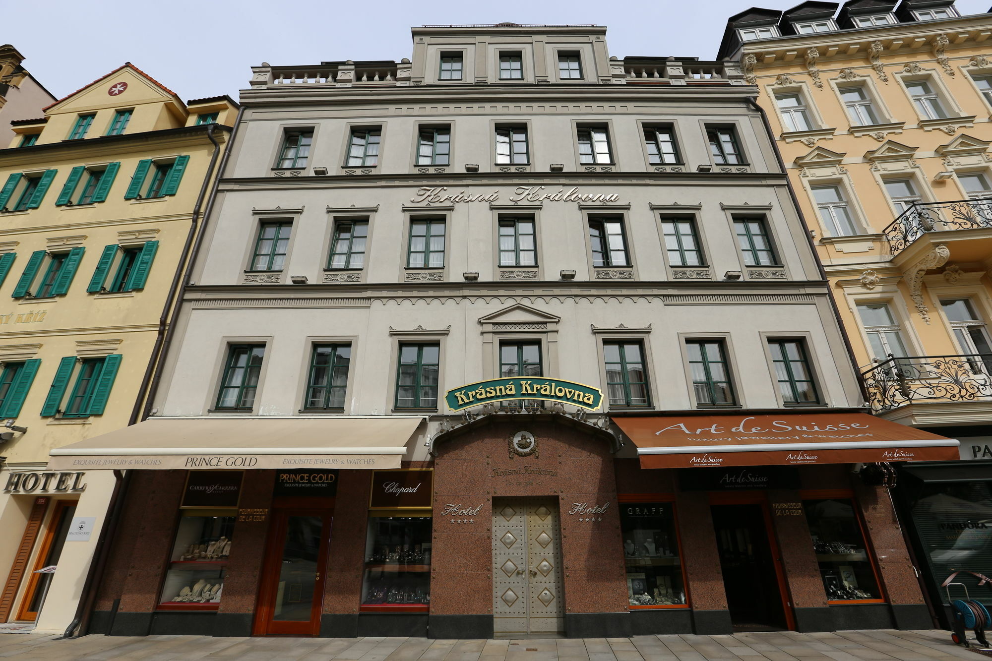 Hotel Renesance Krasna Kralovna Karlovy Vary Ngoại thất bức ảnh